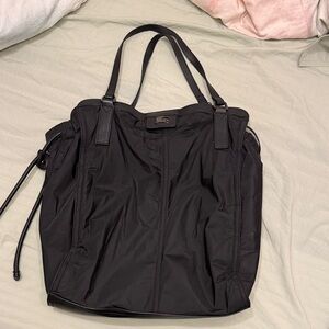 Burberry Black Nylon Tote Bag